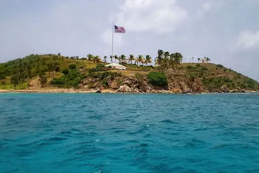 Jeffrey Epstein's private island, Little St. James a.k.a. "Pedophile Island."